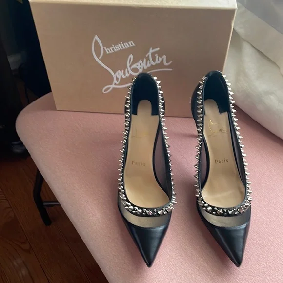 Christain Louboutin Galativi Spikes 85-